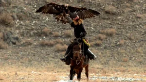 Indigenous Kazakh nomads