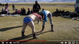 Kazakh Wrestling in Mongolia