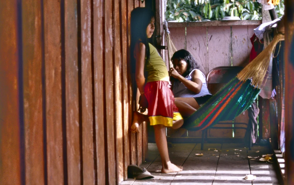 fotografía de pueblos Huaorani