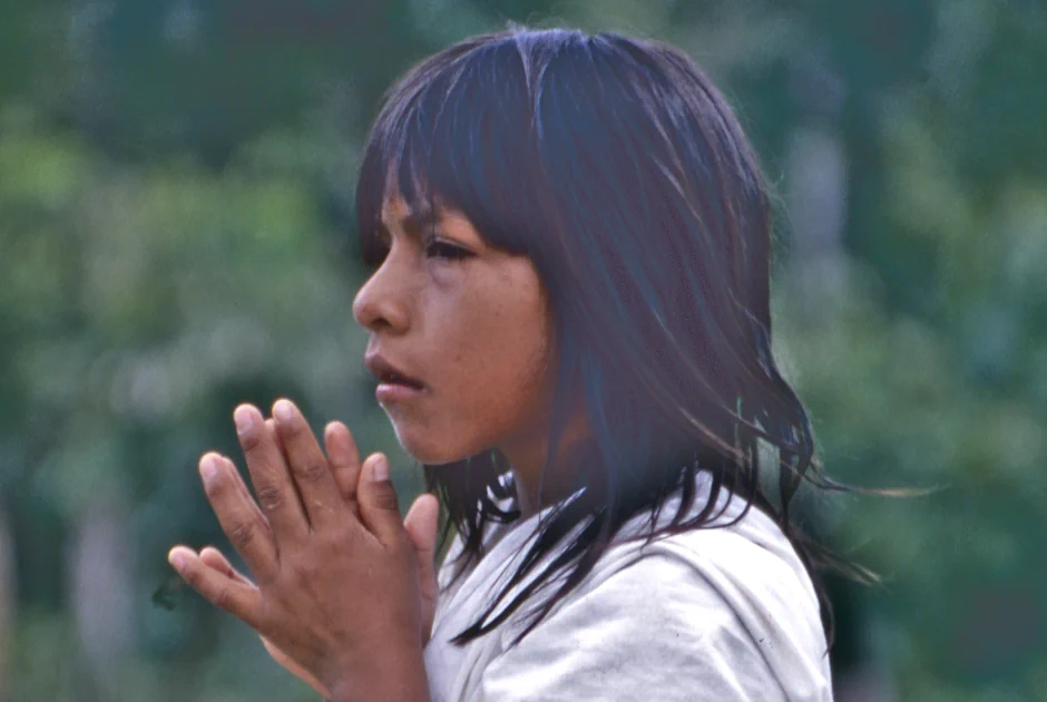 fotografía de pueblos Huaorani