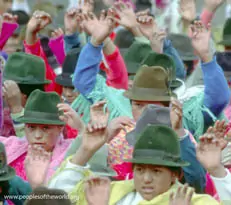 Indigenous Quichua people