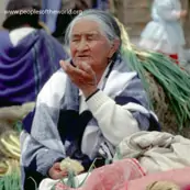Foto von der Bevölkerungsgruppen Quichua